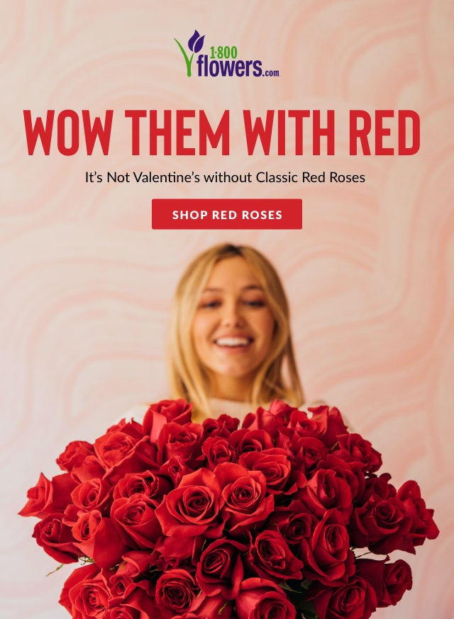 WOW THEM WITH RED SHOP RED ROSES
