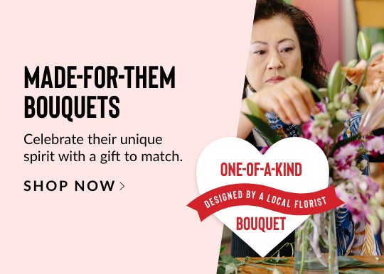 Shop One of A Kind bouquets