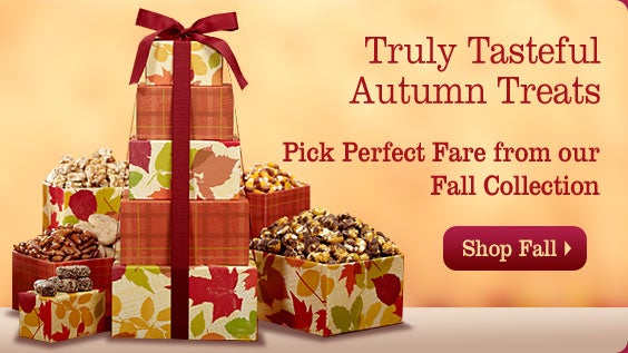 Truly Tasteful Autumn Treats; Pick Perfect Fare from our Fall Collection