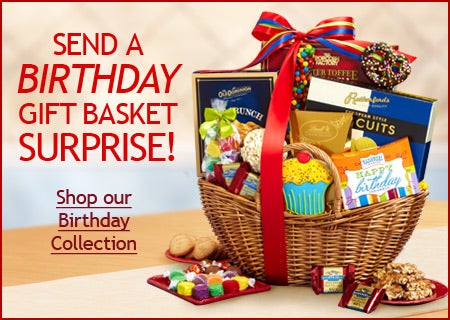 Send a Birthday Gift Basket Surprise!