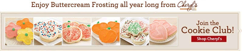 Enjoy Buttercream Frosting All Year Round from Cheryl & Co - Join the Cookie Club - Shop Cheryl & Co.