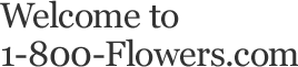 Welcome to 1800Flowers
