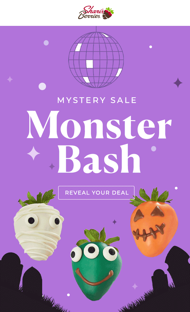 MYSTERY SALE MONSTER BASH - REVEAL YOUR DEAL