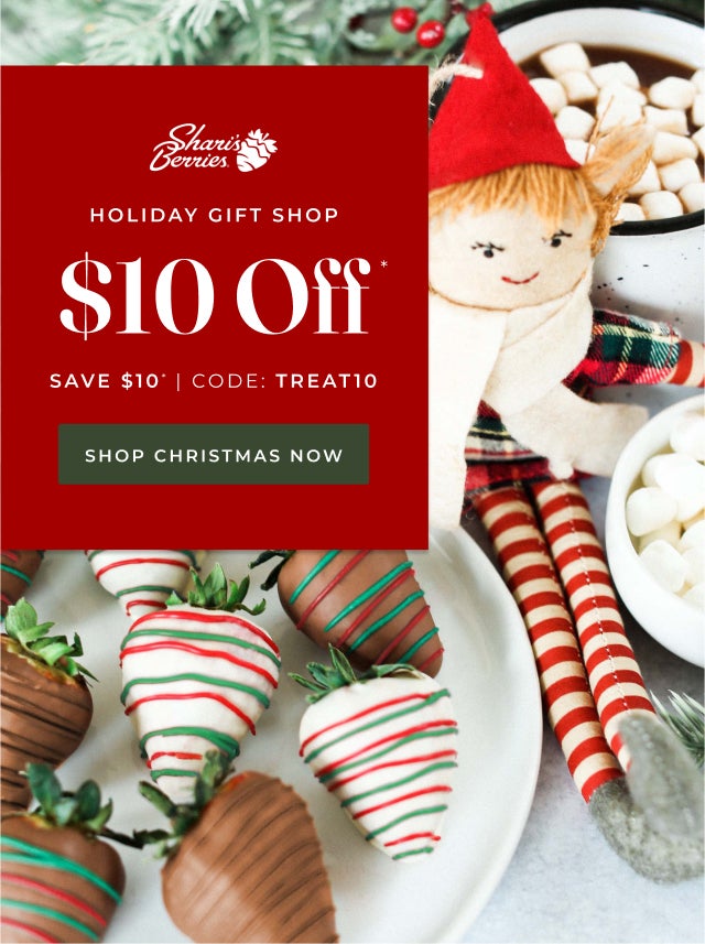 HOLIDAY GIFT SHOP $10 OFF