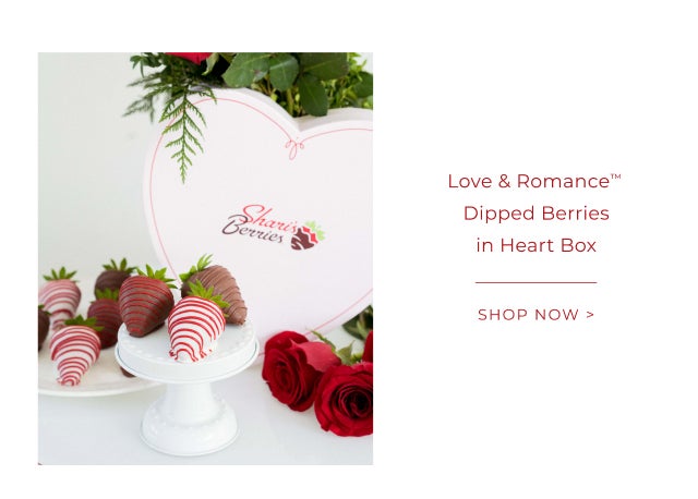 Love and Romance Dipped Berries