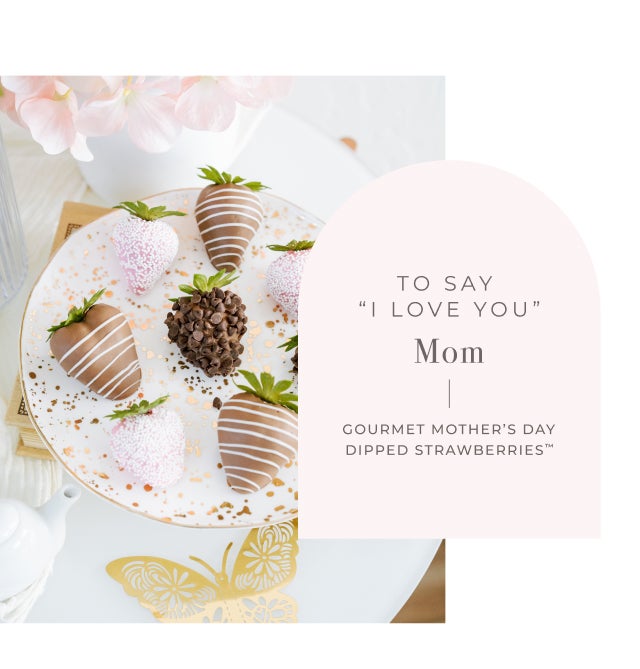 Gourmet Mother's Day Dipped Strawberries