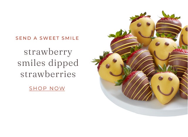 SHOP STRAWBERRY SMILES DIPPED STRAWBERRIES