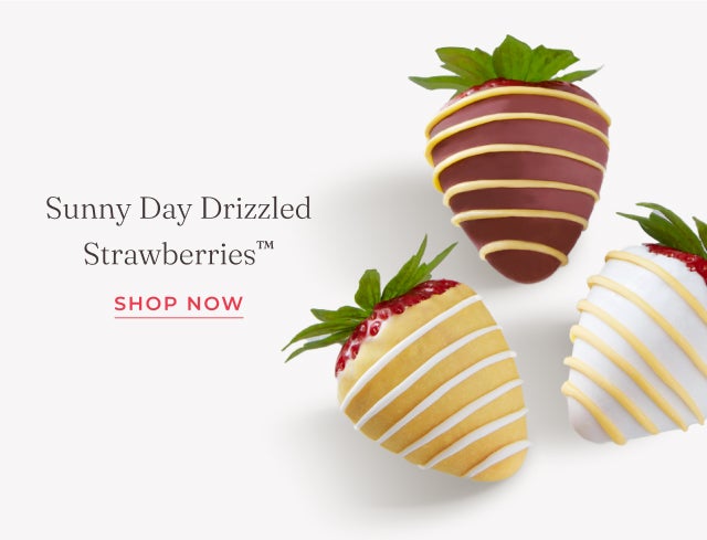 SUNNY DAY DRIZZLED STRAWBERRIES
