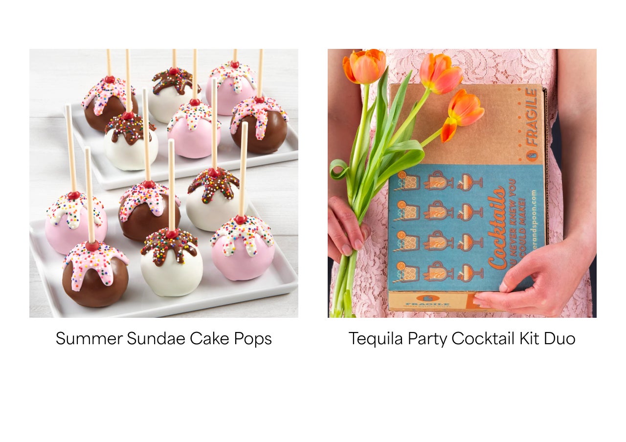 SUMMER CAKE POPSICLES AND COCKTAIL KIT