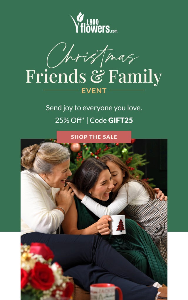 Christmas Friends & Family 25% Code GIFT25