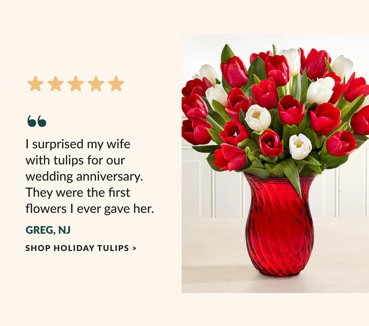 SHOP HOLIDAY TULIPS