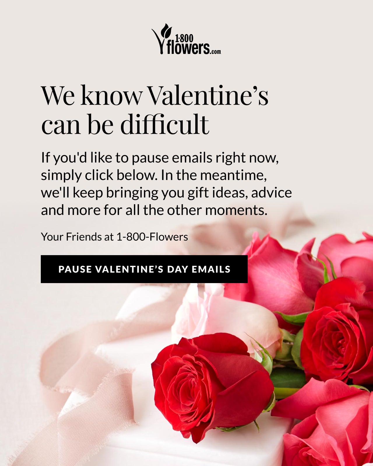 PAUSE VALENTINE'S DAY EMAILS