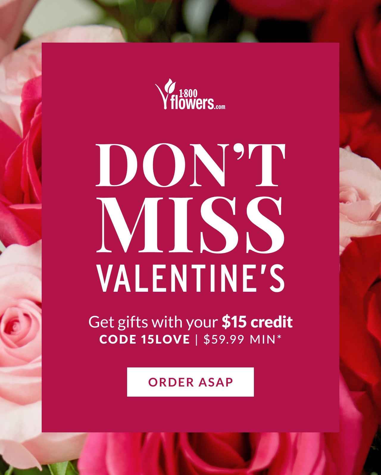 VALENTINE'S WOW IS ONE CLICK AWAY