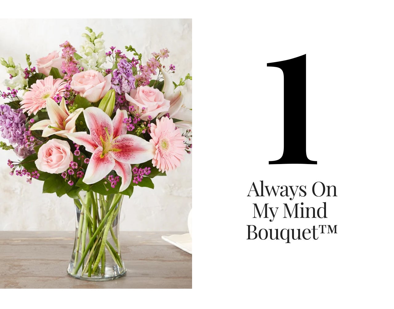 ALWAYS ON MY MIND BOUQUET