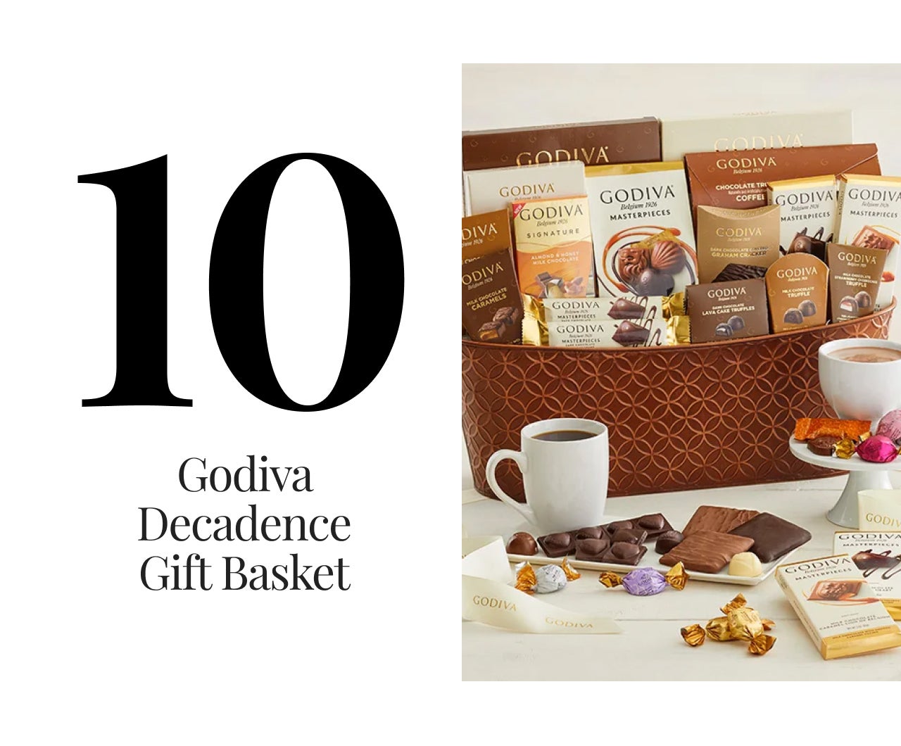 GODIVA DECADENCE GIFT BASKET