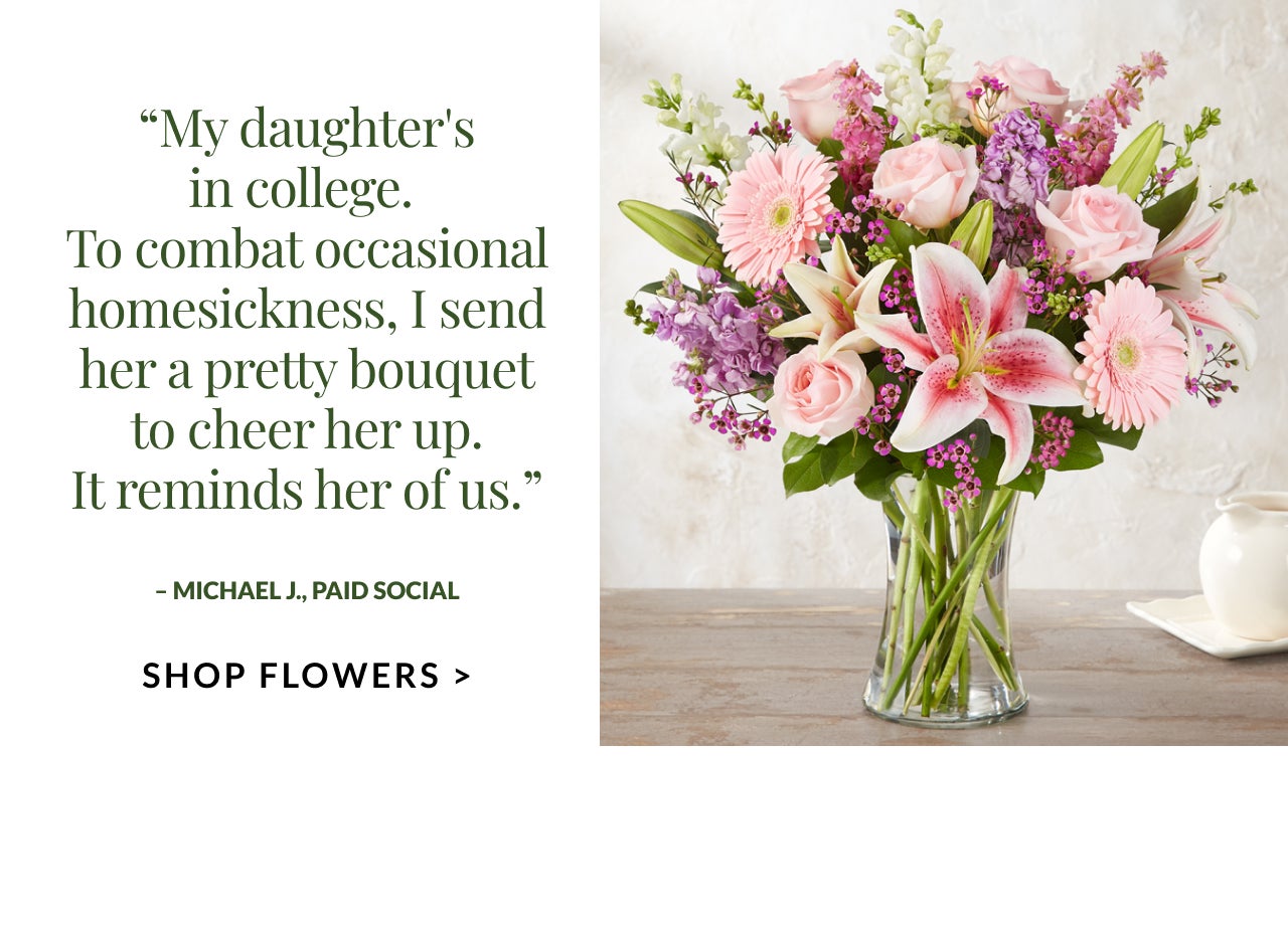 SHOP FLOWERS