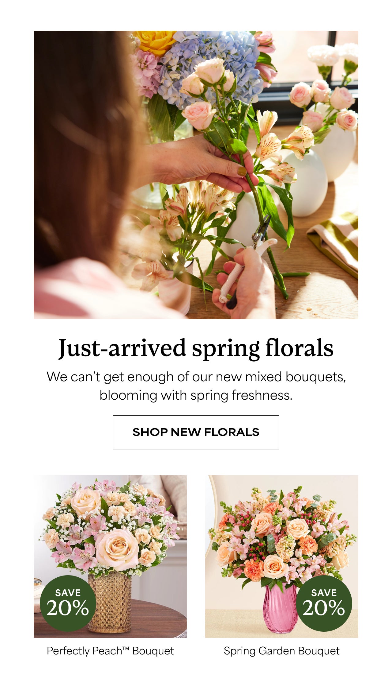 SHOP NEW FLORALS