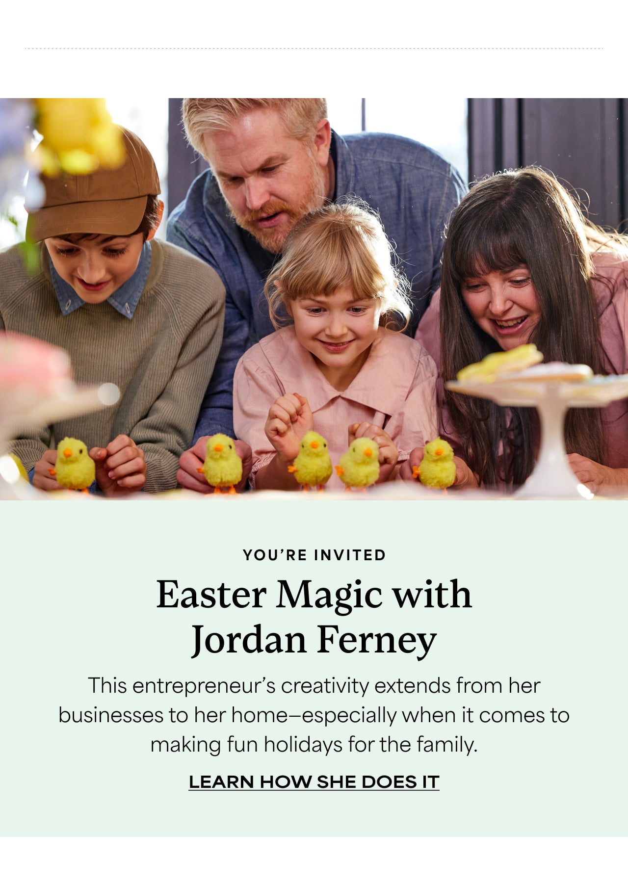 EASTER MAGIC WITH JORDAN FERNEY