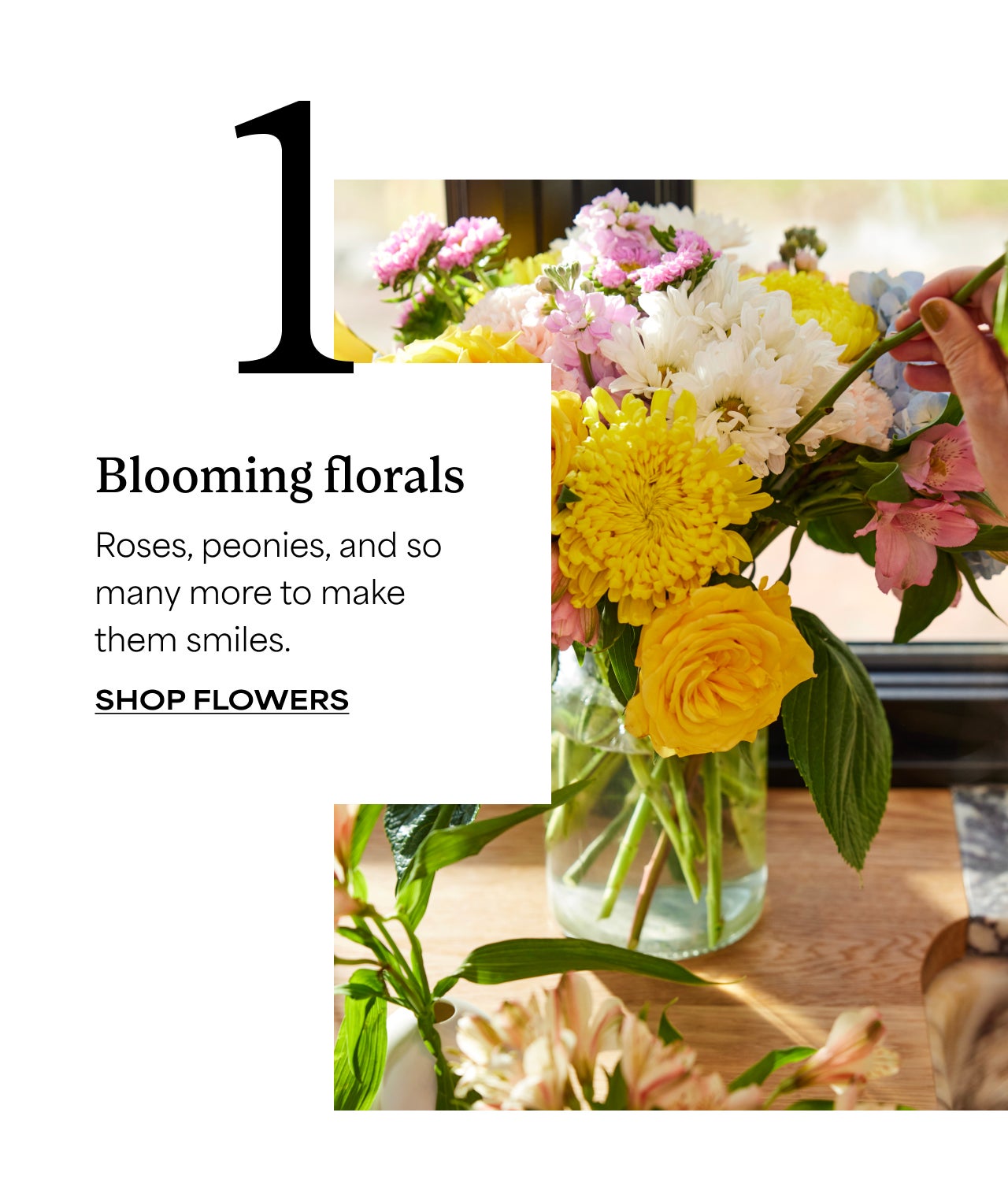 SHOP FLOWERS