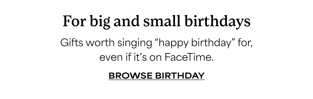 BROWSE BIRTHDAY