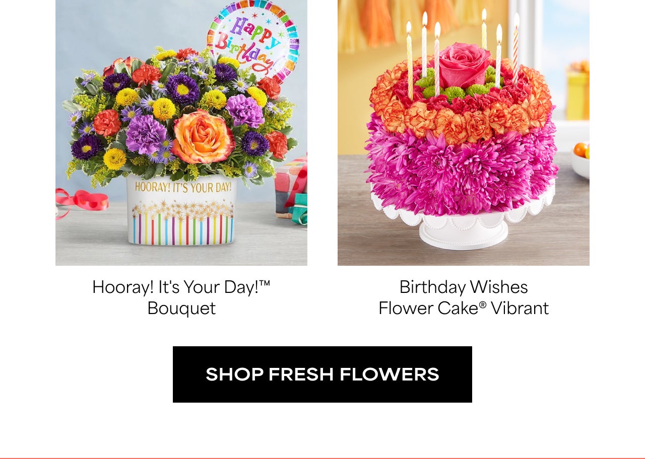 SHOP FRESH FLOWERS