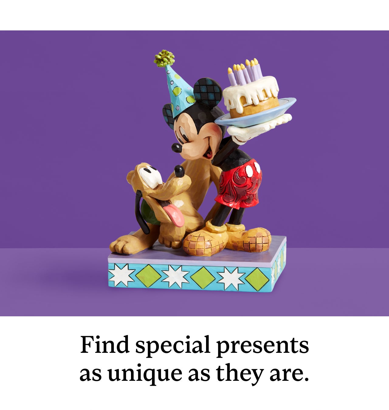 FIND SPECIAL PRESENTS AS UNIQUE AS THEY ARE.