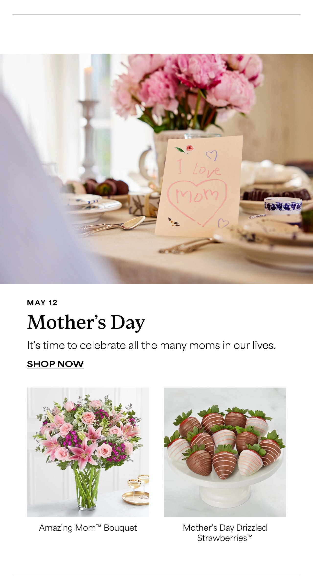 SHOP MOTHER'S DAY