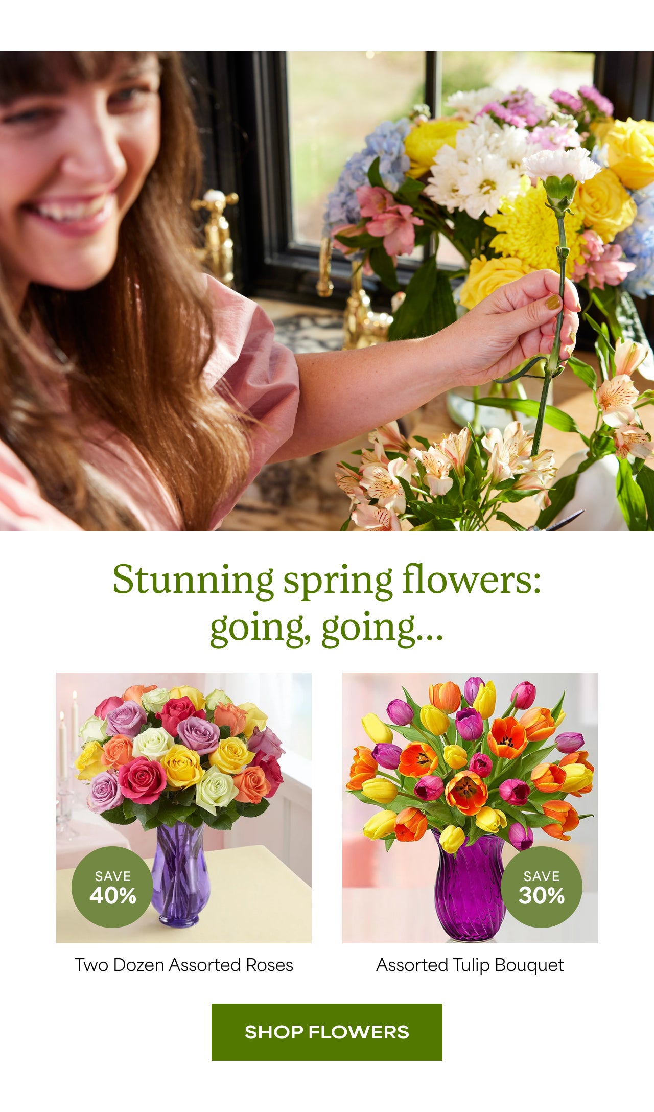 SHOP FLOWERS