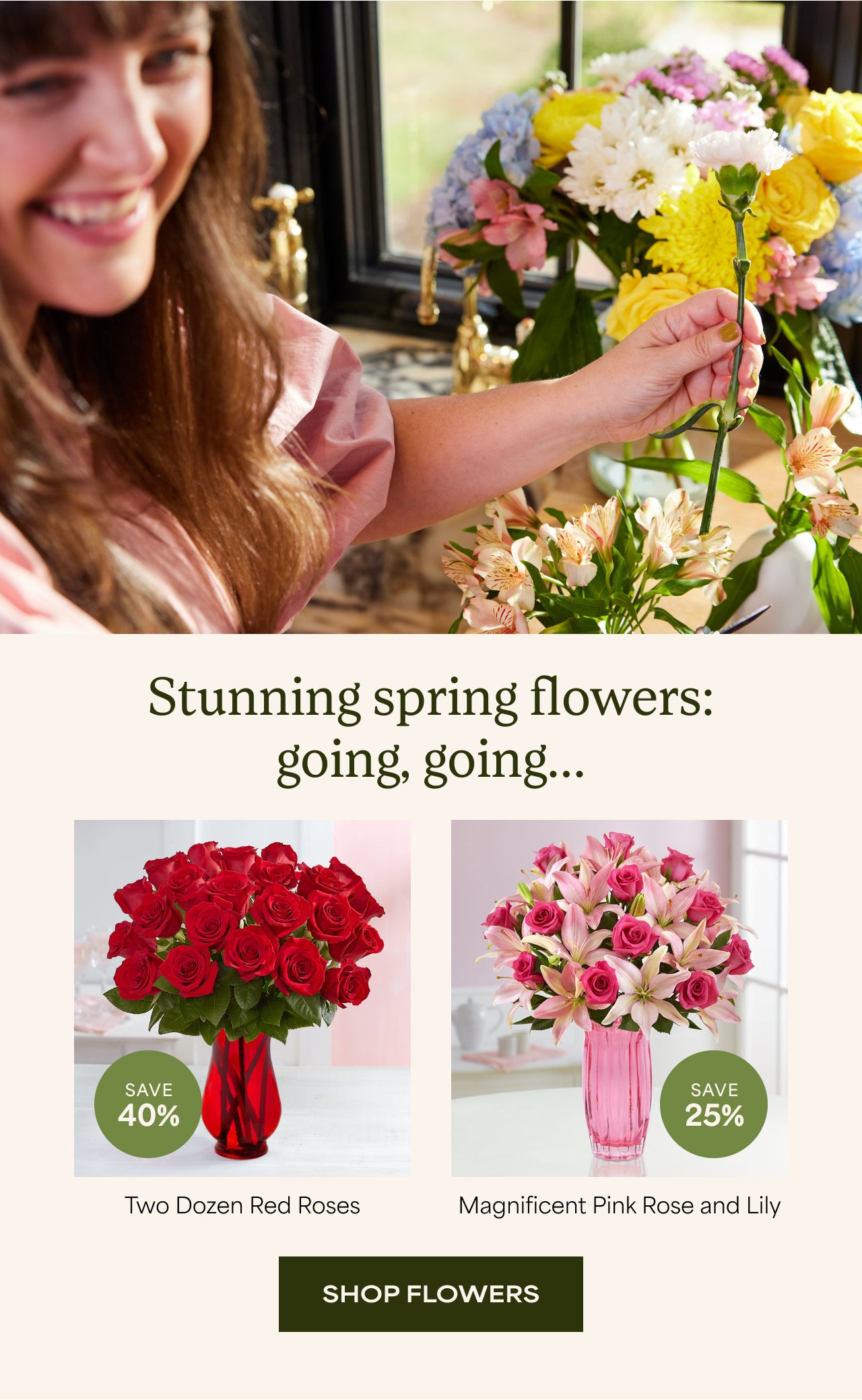 SHOP FLOWERS