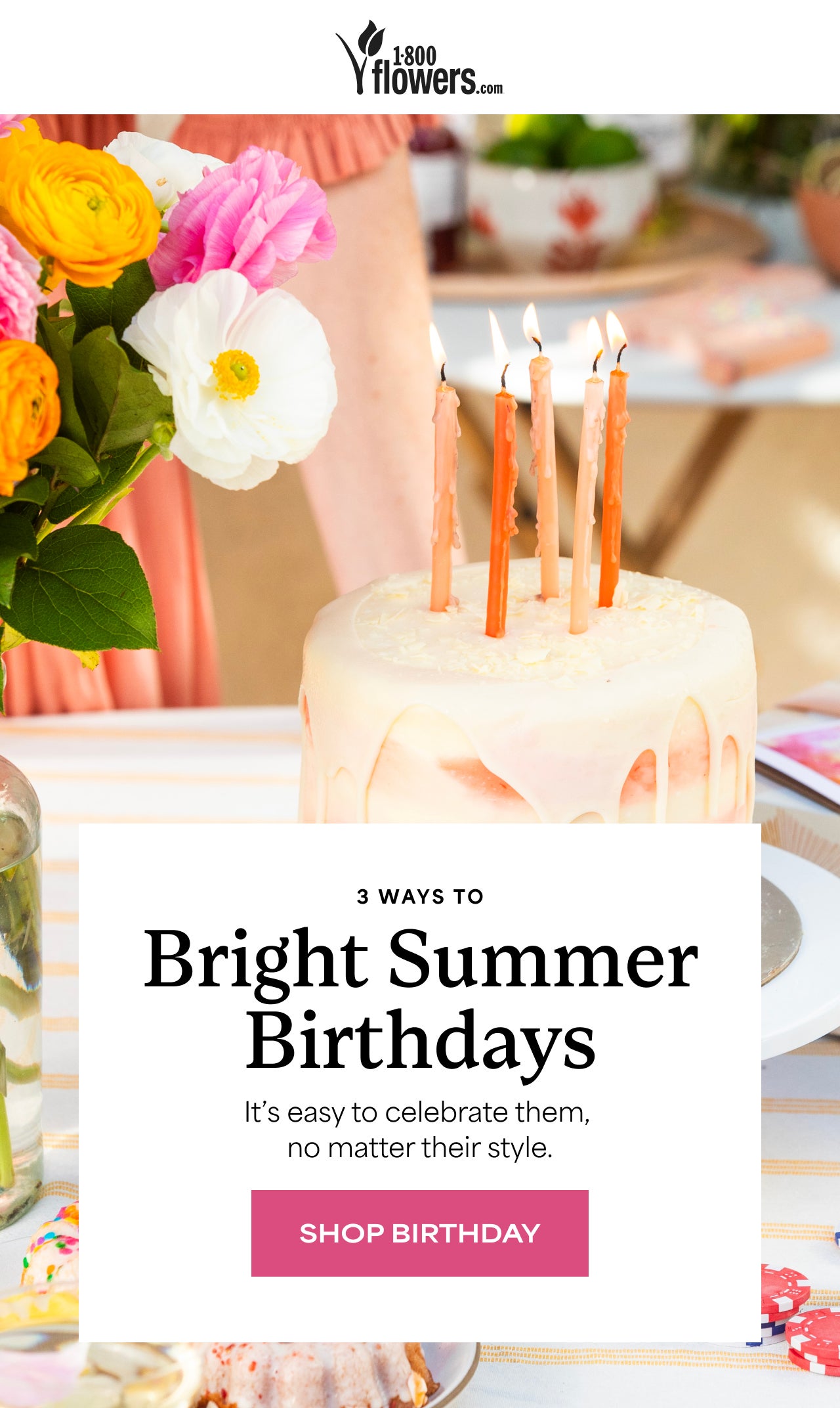 3 WAYS TO BRIGHT SUMMER BIRTHDAYS