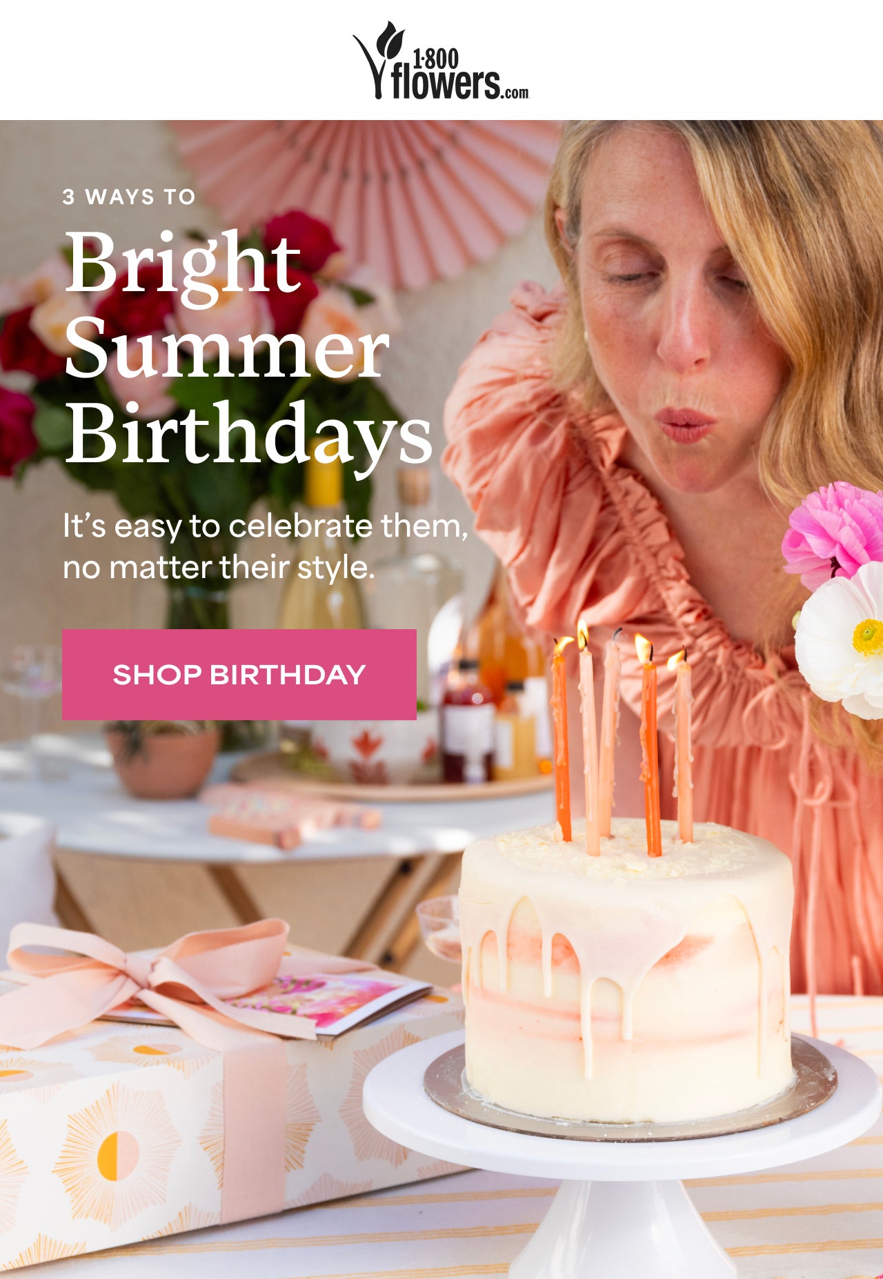 3 WAYS TO BRIGHT SUMMER BIRTHDAYS