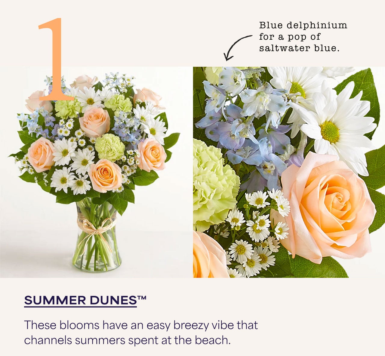 One | Coastal Charm Bouquet