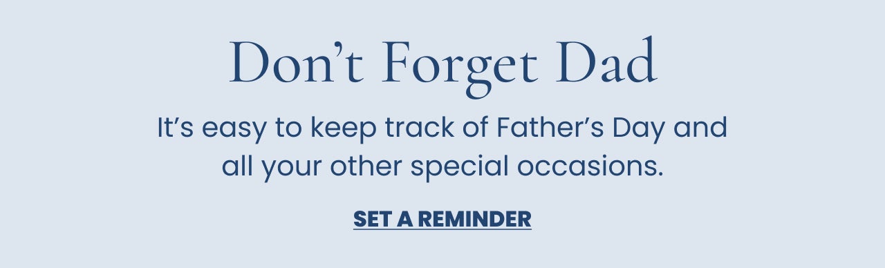 SET A REMINDER