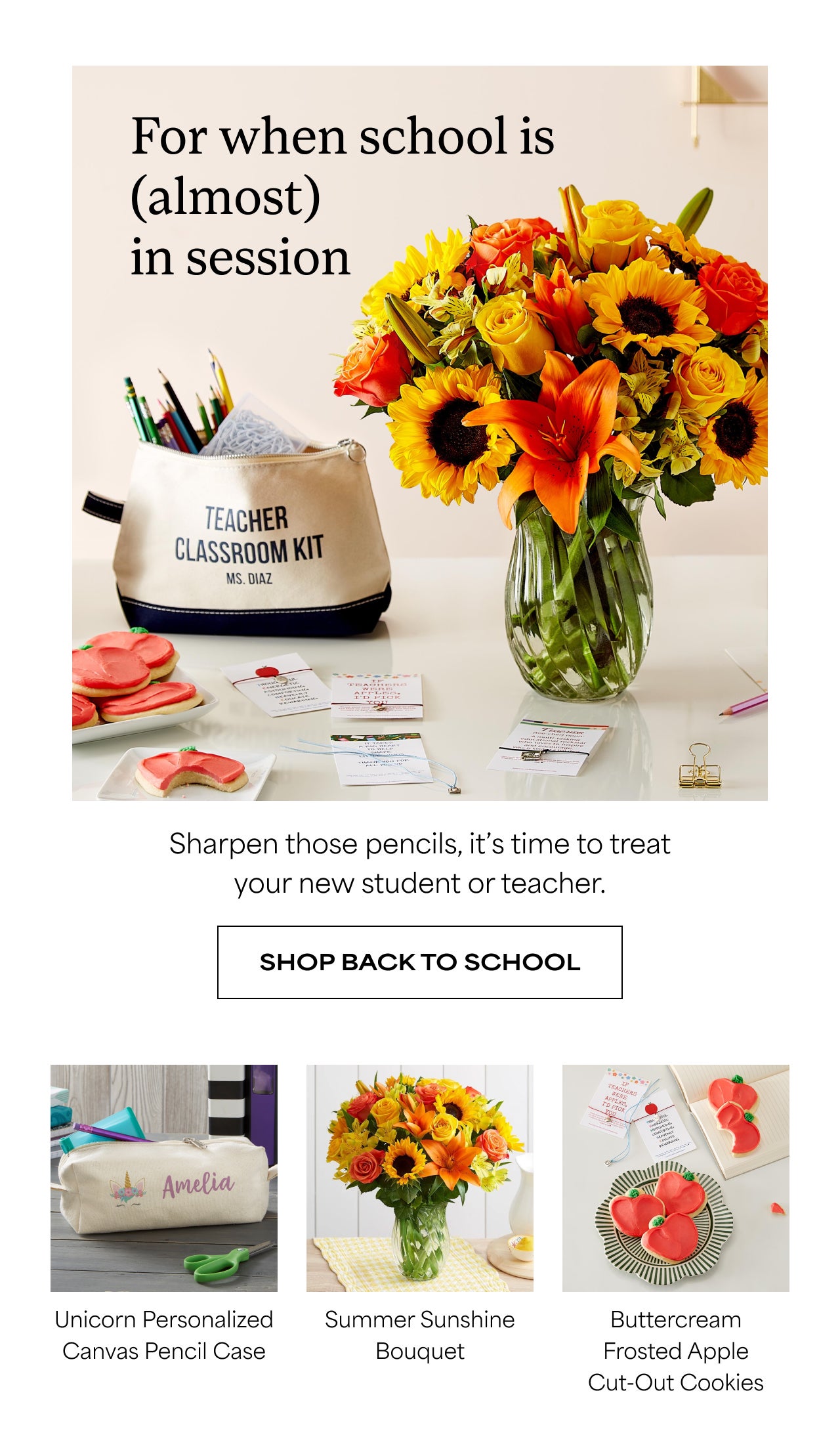 SHOP BACK TO SCHOOL