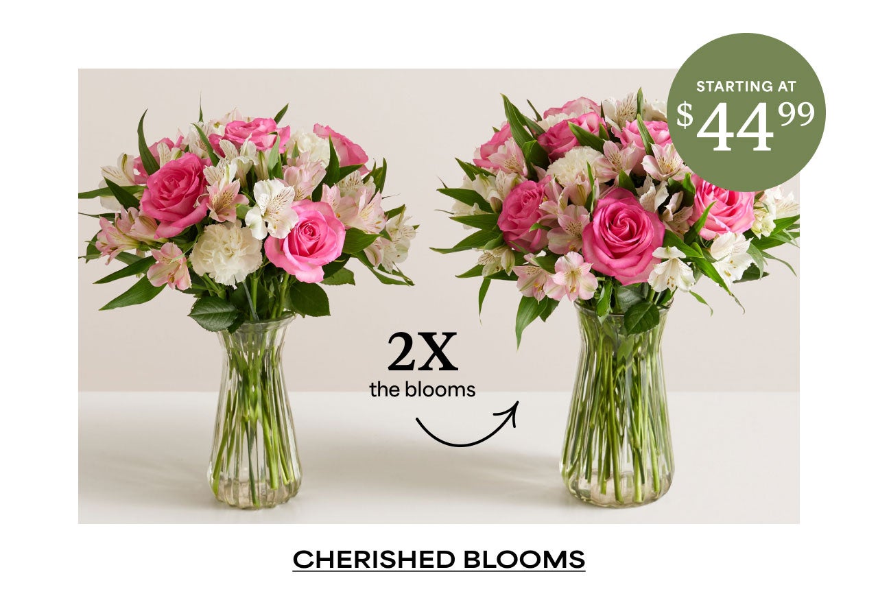 2X the Blooms | Cherished Blooms