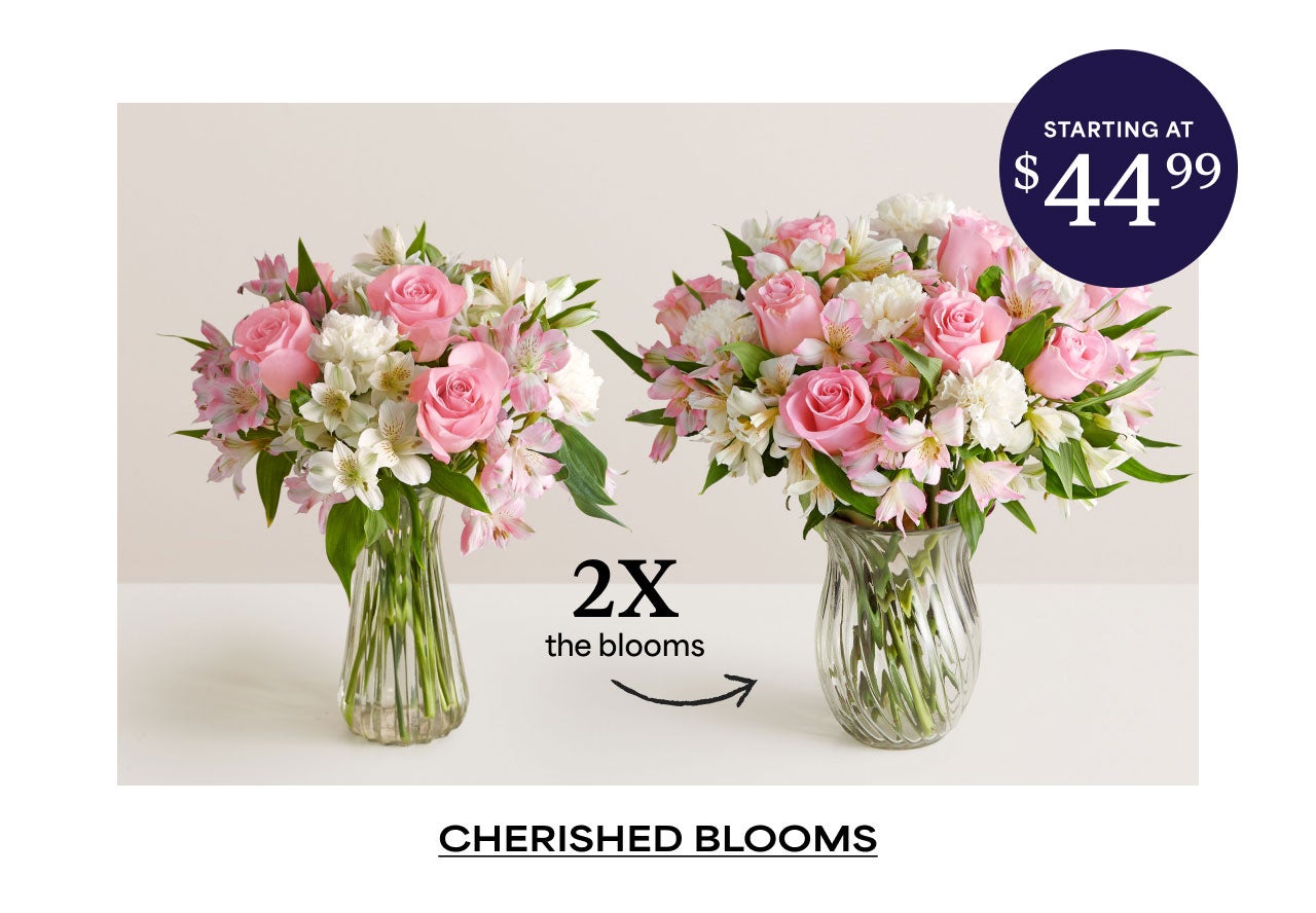 2X The Blooms | Cherished Blooms