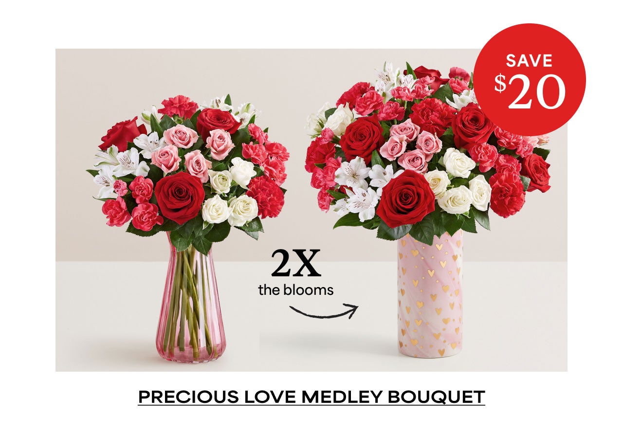 PRECIOUS LOVE MEDLEY BOUQUET