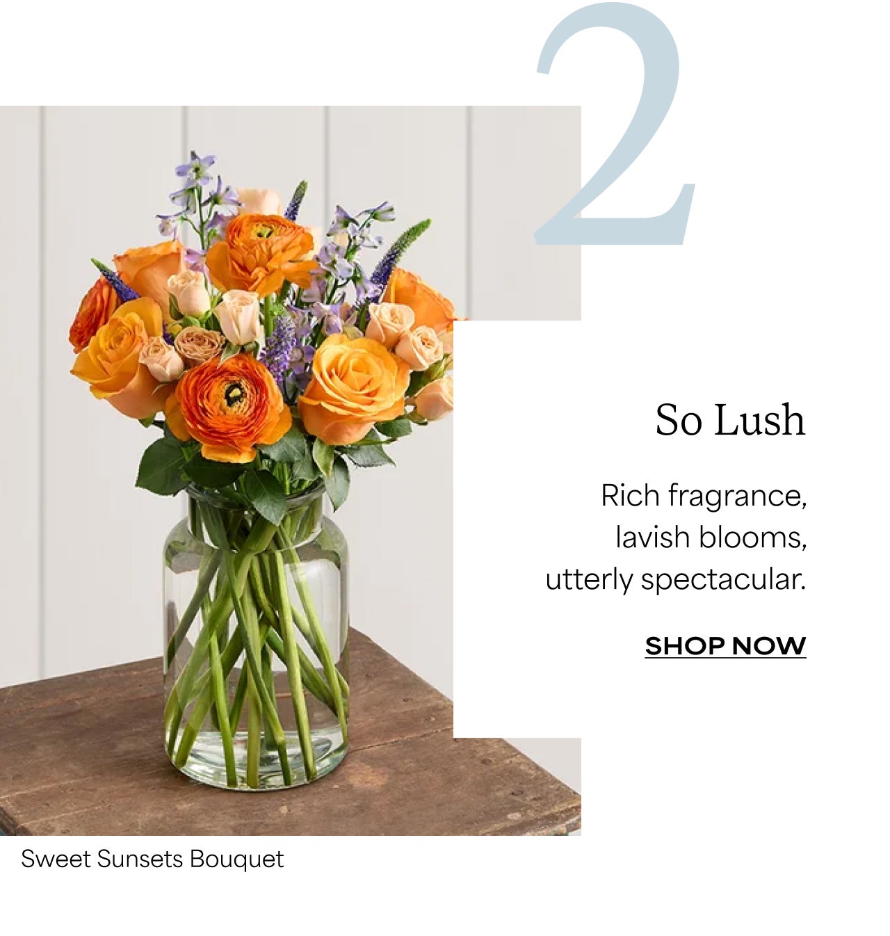 SWEET SUNSETS BOUQUET