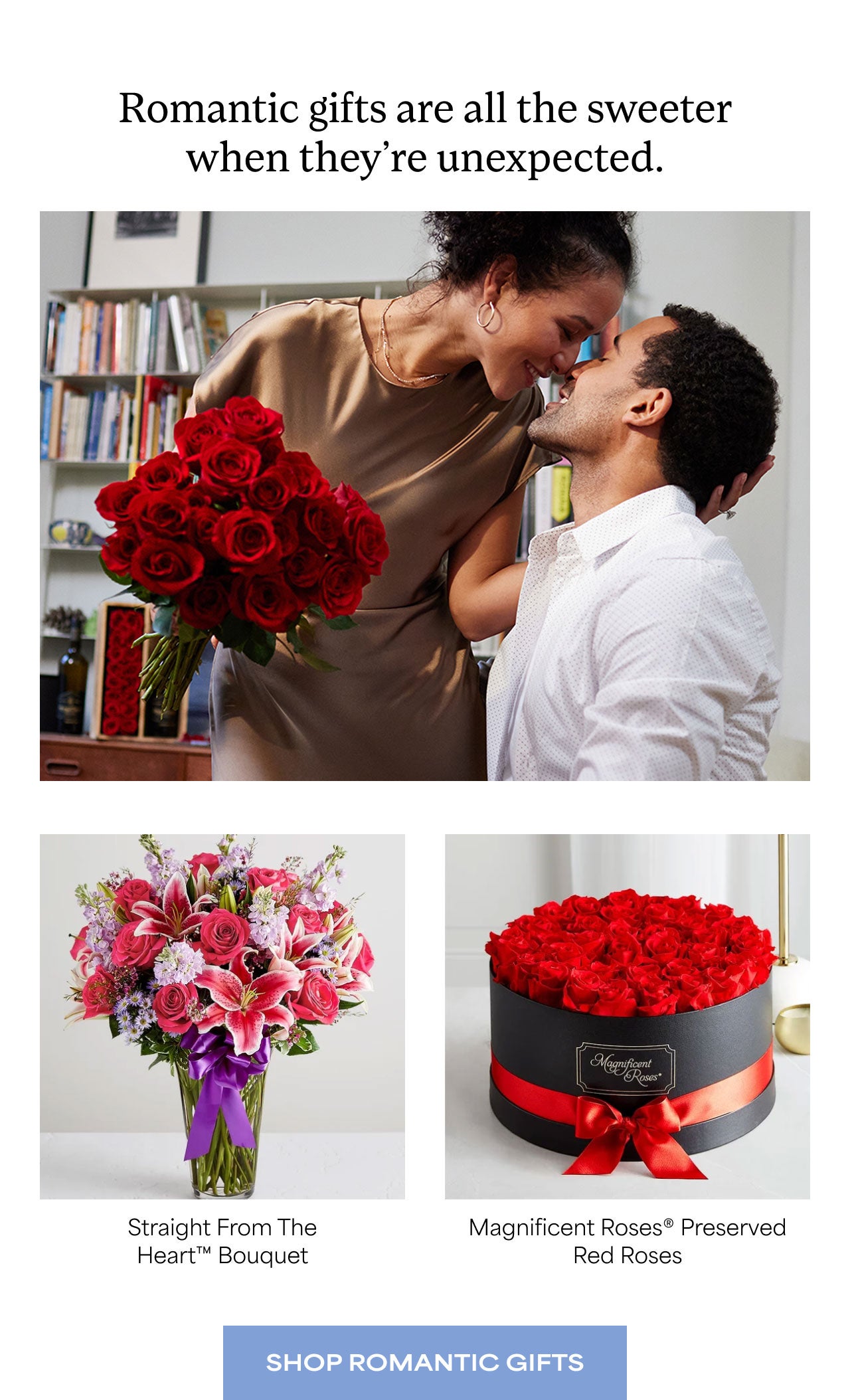 SHOP ROMANTIC GIFTS