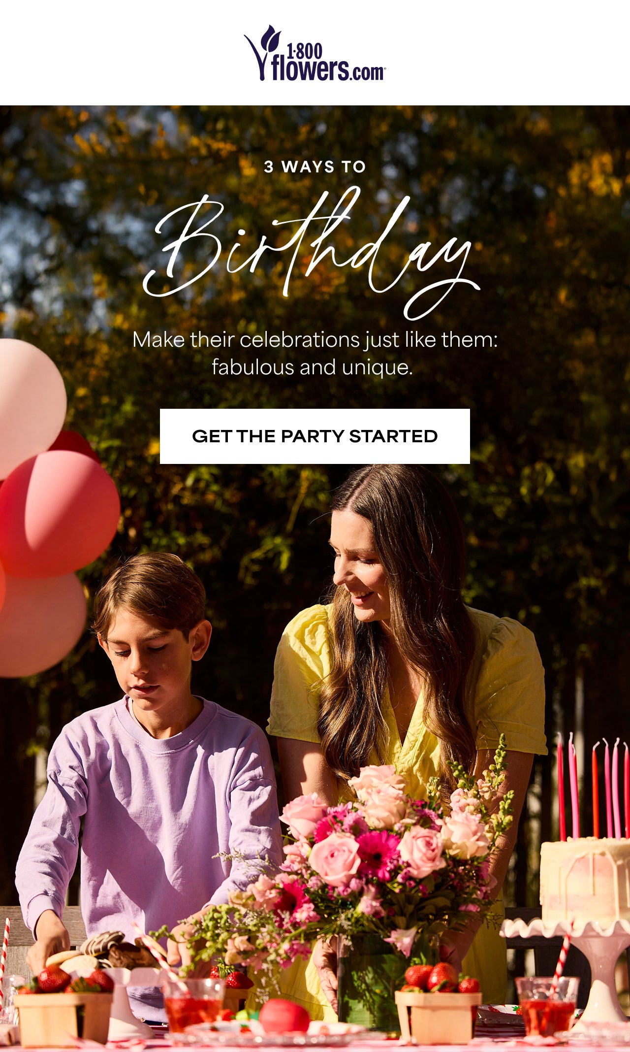 GET THE PARTY STARTED