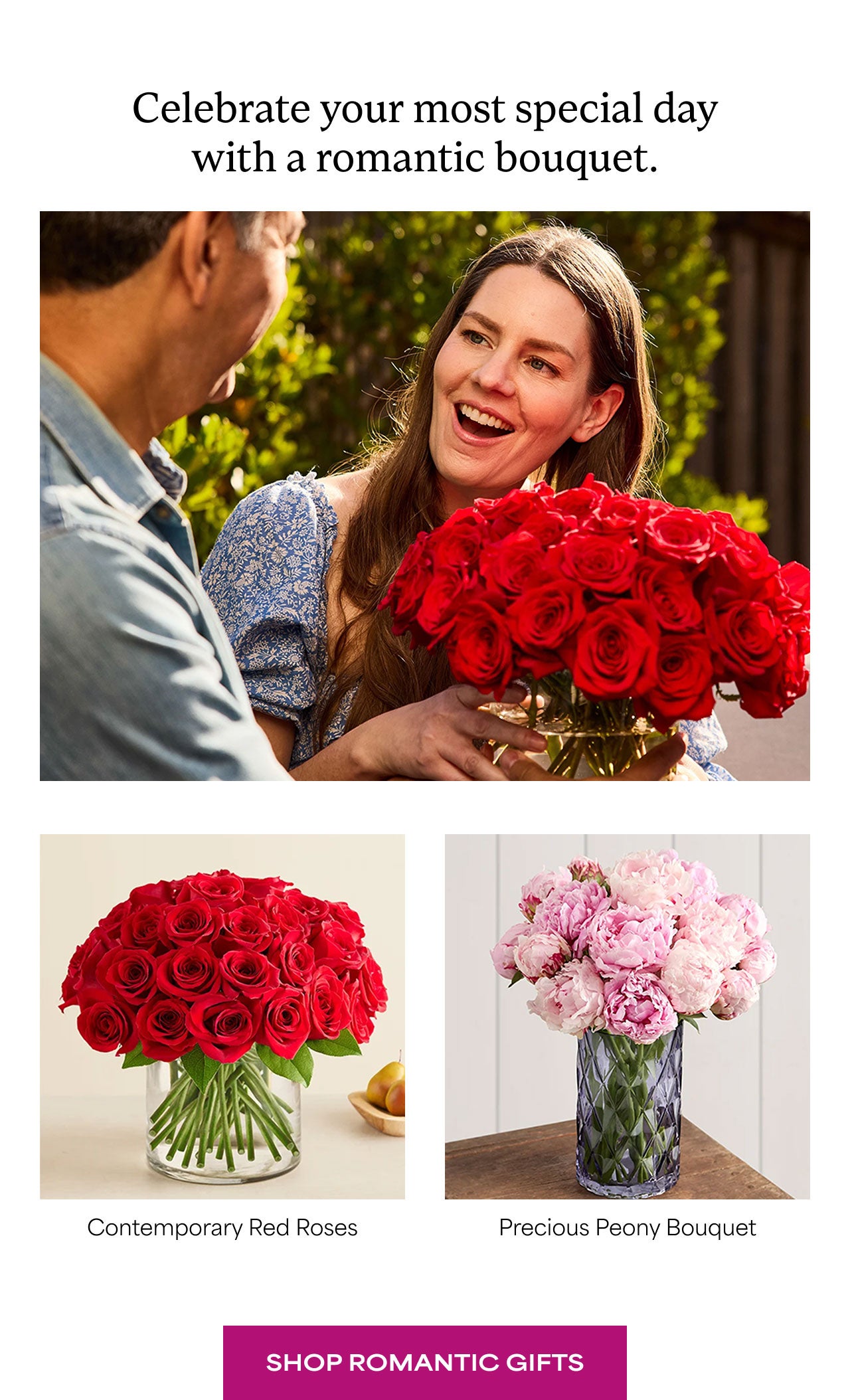 SHOP ROMANTIC GIFTS
