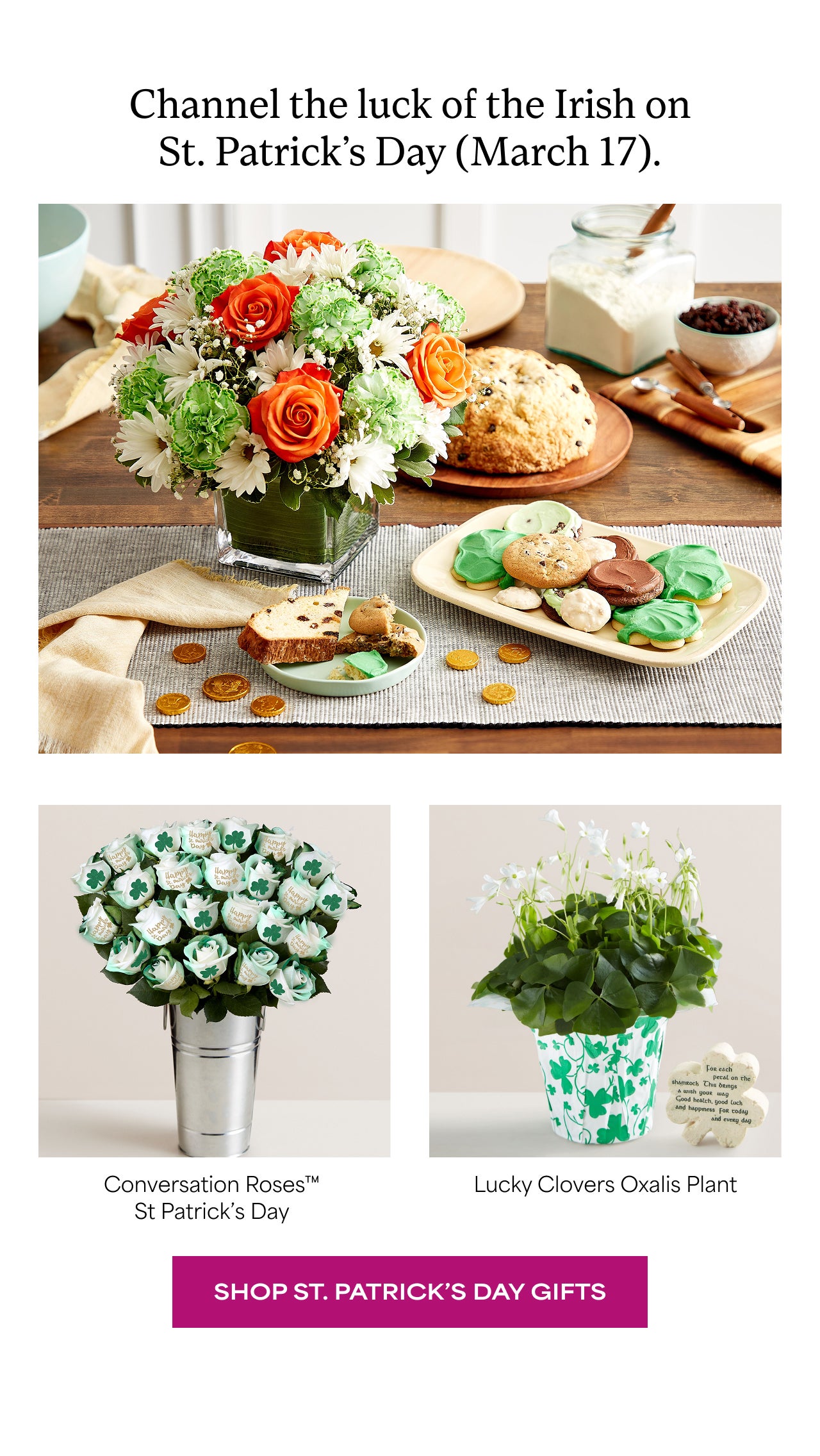 SHOP ST. PATRICK'S DAY GIFTS