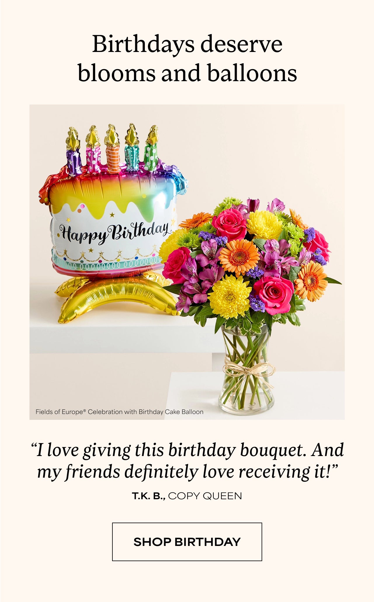 SHOP BIRTHDAY