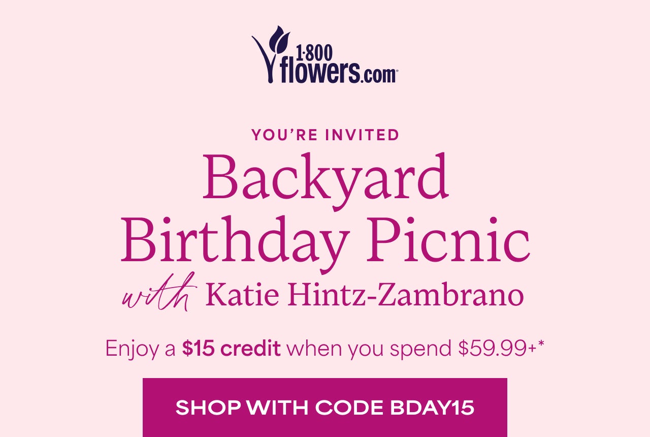 BACKYARD BIRTHDAY PICNIC