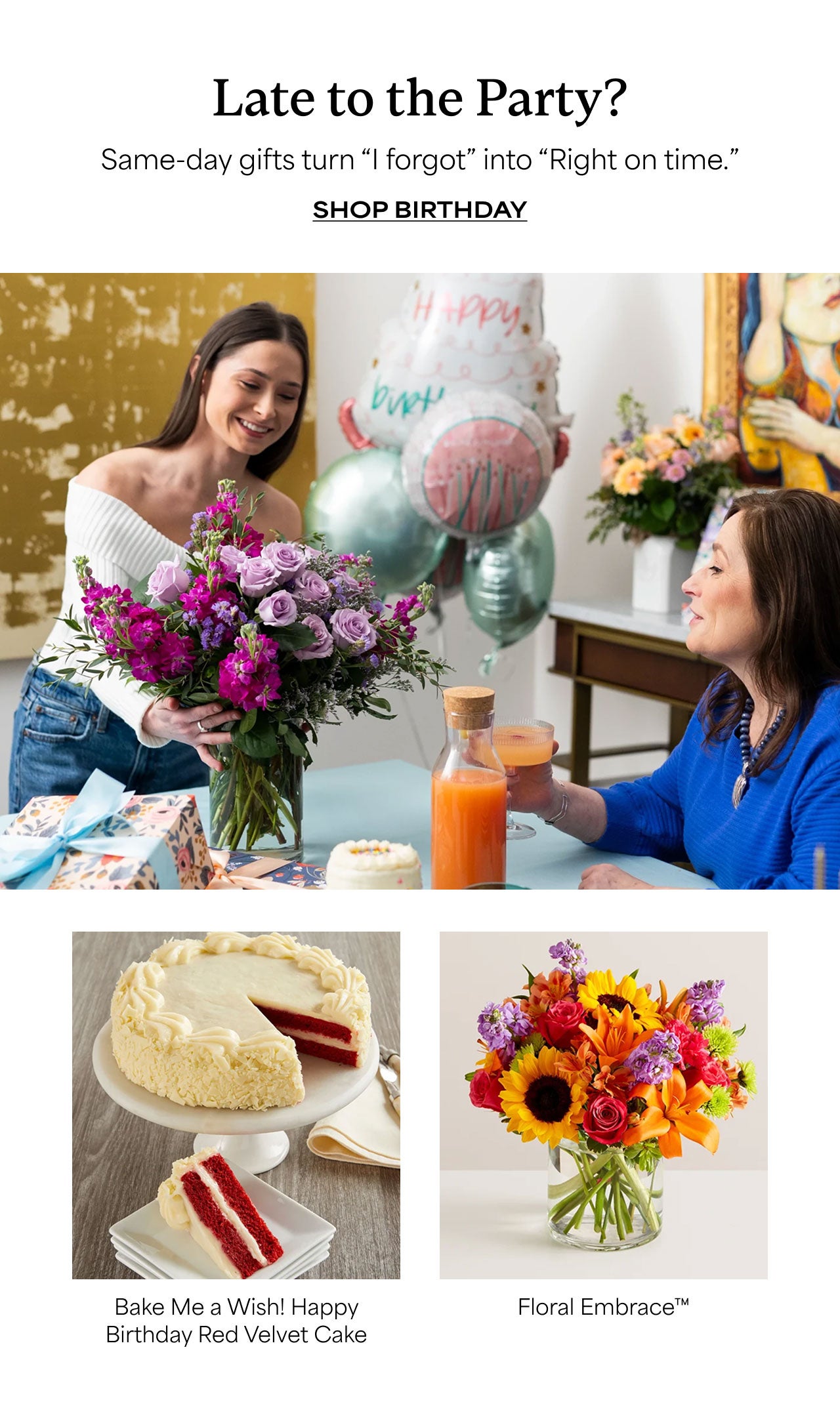 SHOP BIRTHDAY