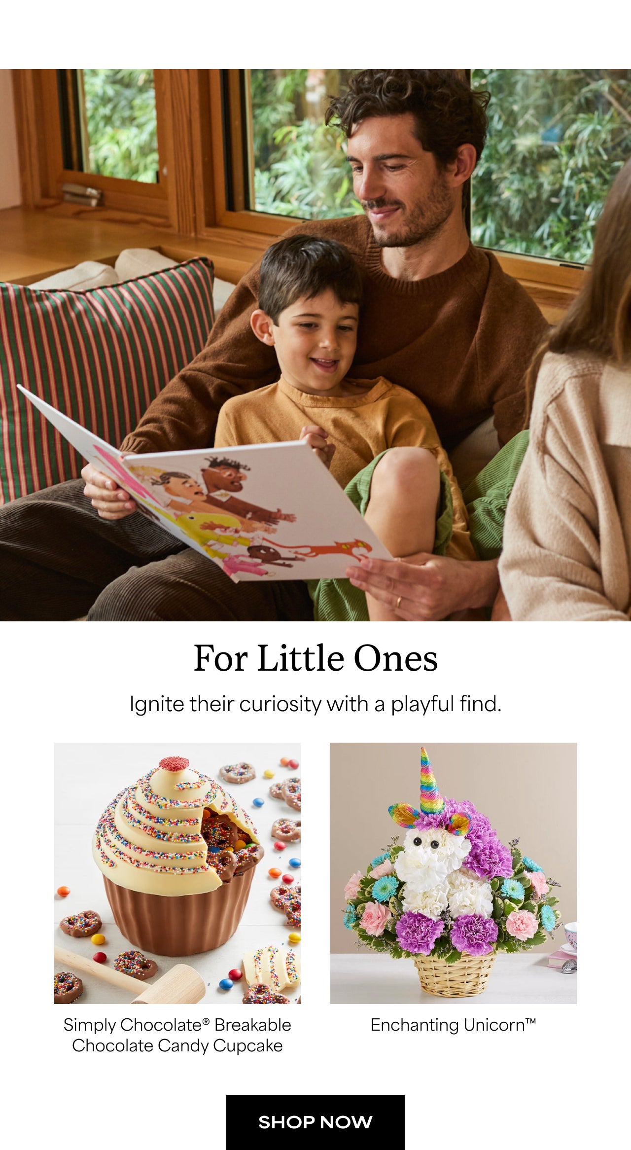 For Little Ones | Shop Now