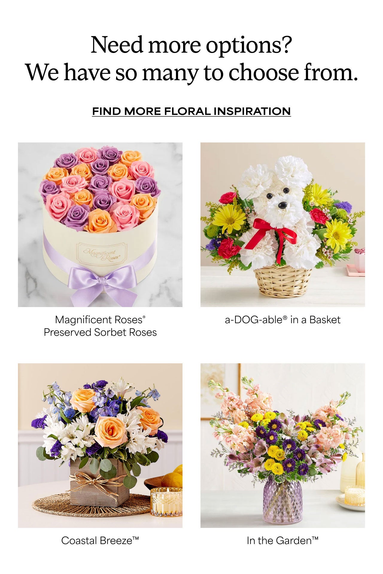 FIND MORE FLORAL INSPIRATION