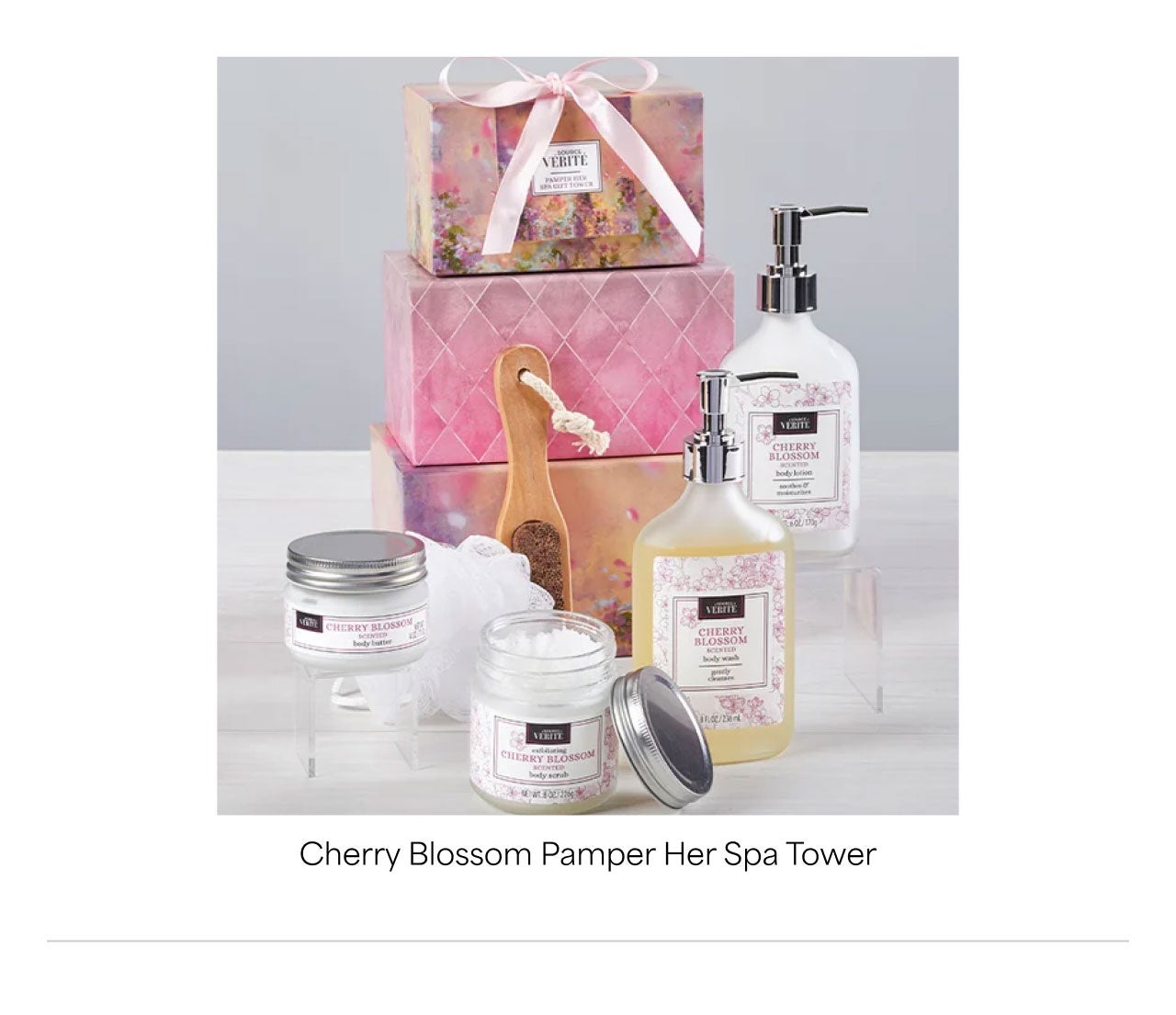 SHOP CHERRY BLOSSOM PAMPER HER SPA TOWER