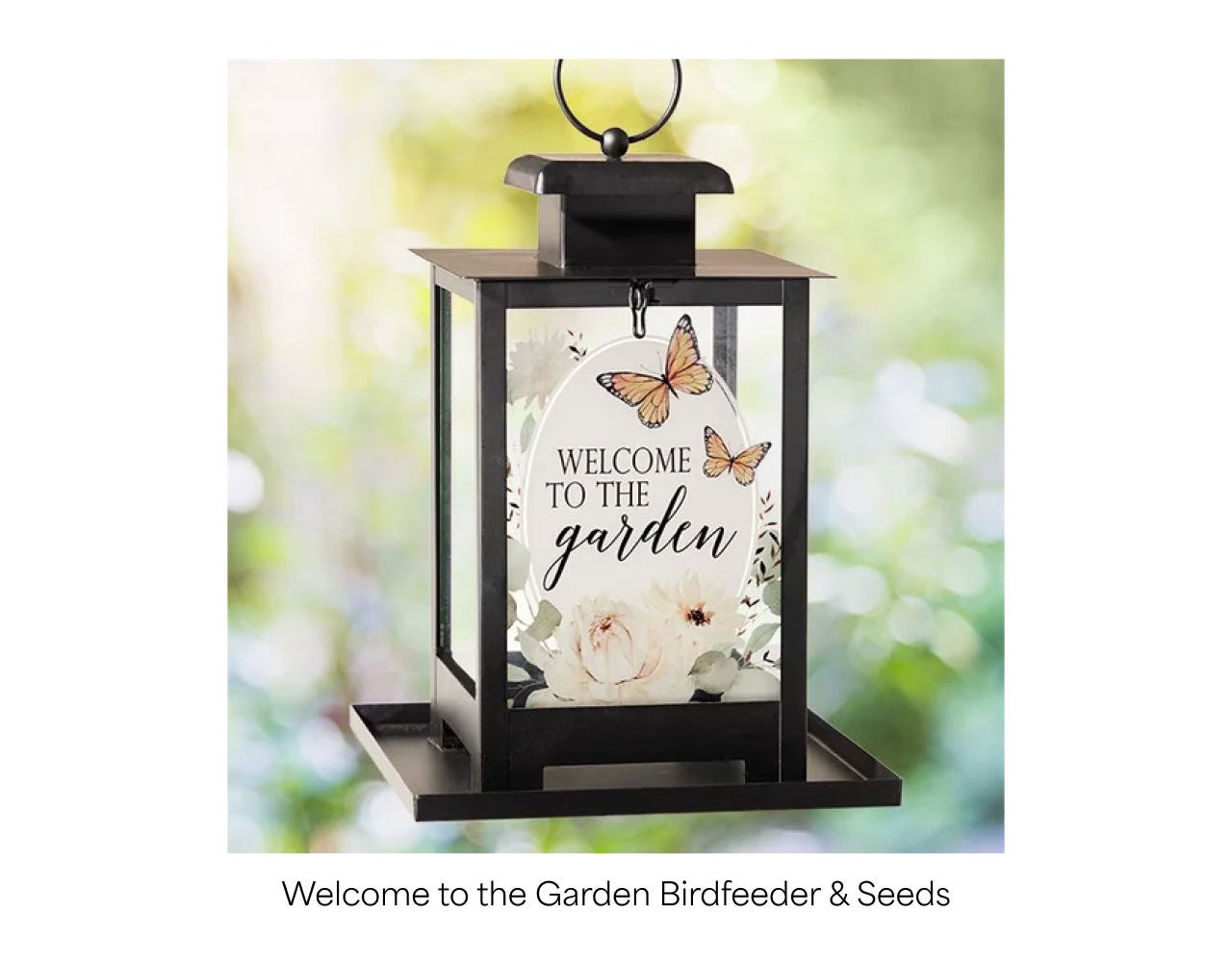 SHOP WELCOME TO THE GARDEN BIRDFEEDER 7 SEEDS