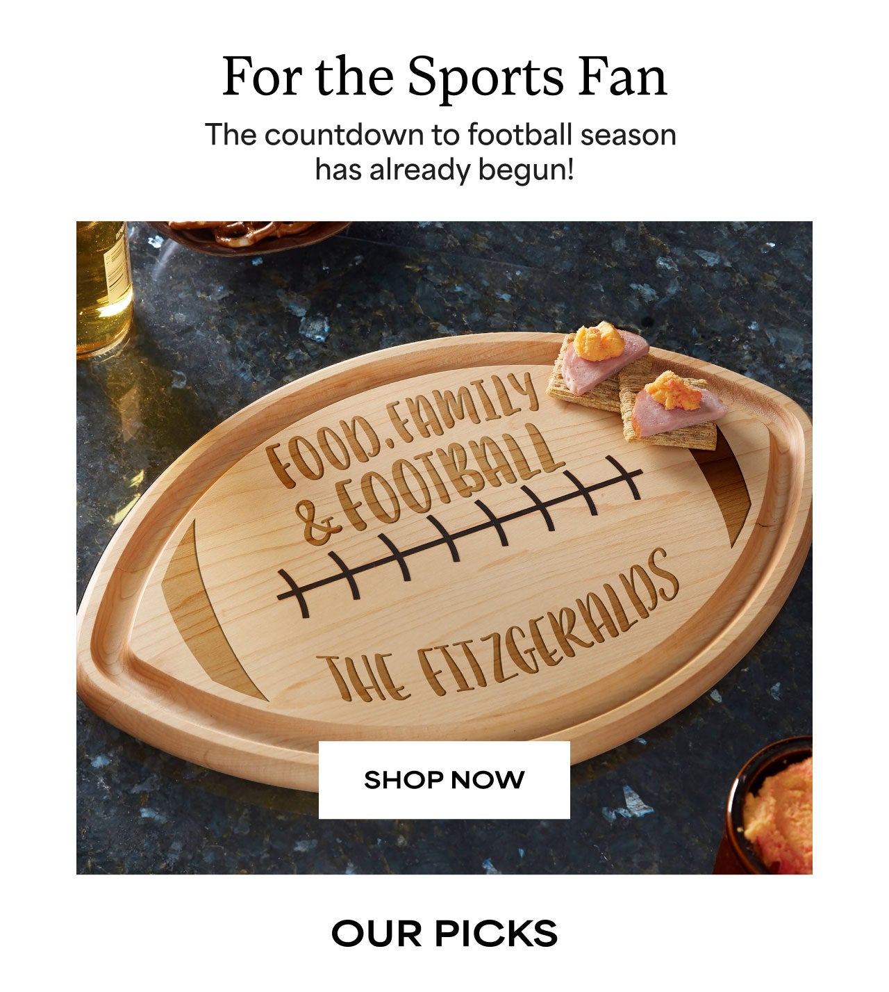 SHOP FOR THE SPORT FANS